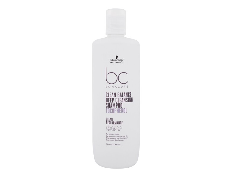 Shampoo Schwarzkopf Professional BC Bonacure Clean Balance Tocopherol Shampoo 1000 ml