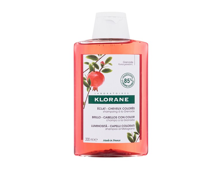 Shampooing Klorane Pomegranate Color Enhancing 200 ml