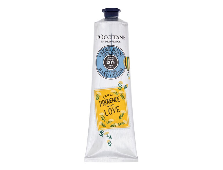 Crème mains L'Occitane Shea Butter From Provence With Love 150 ml boîte endommagée
