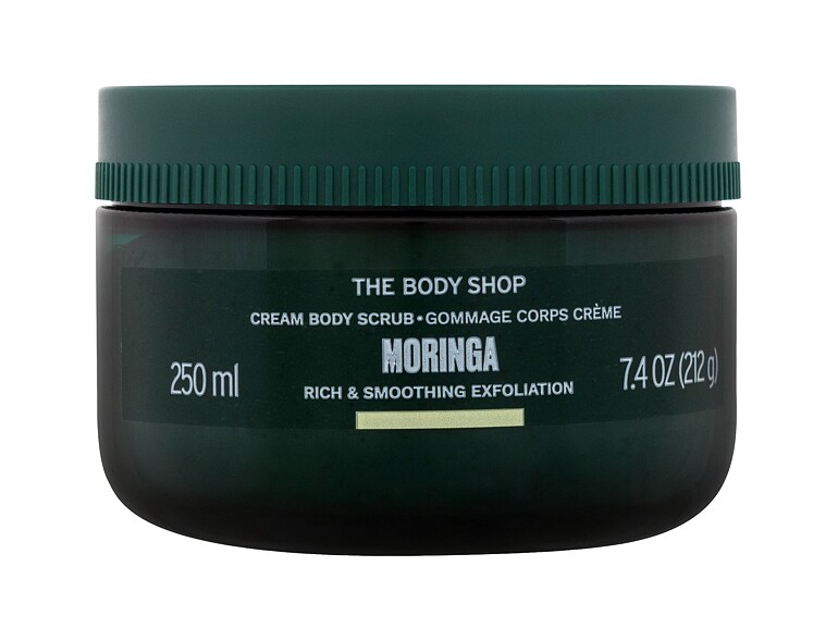 Körperpeeling The Body Shop Moringa Exfoliating Cream Body Scrub 250 ml