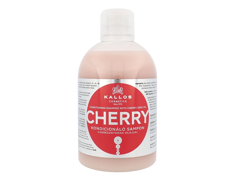 Shampooing Kallos Cosmetics Cherry 1000 ml flacon endommagé