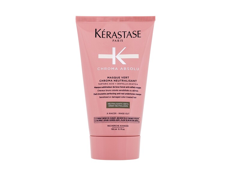 Haarmaske Kérastase Chroma Absolu Masque Vert Chroma Neutralisant 150 ml Beschädigte Schachtel
