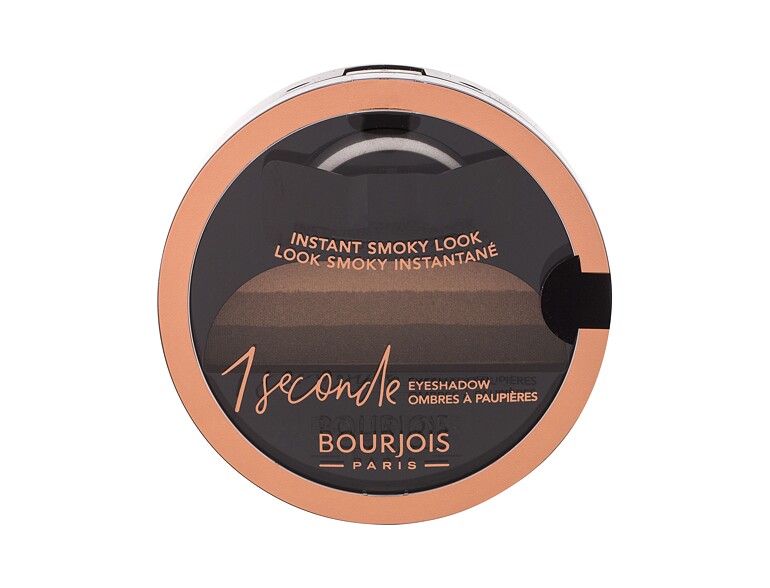 Lidschatten BOURJOIS Paris 1 Second 3 g 02 Brun-ette a Dorée Beschädigte Schachtel