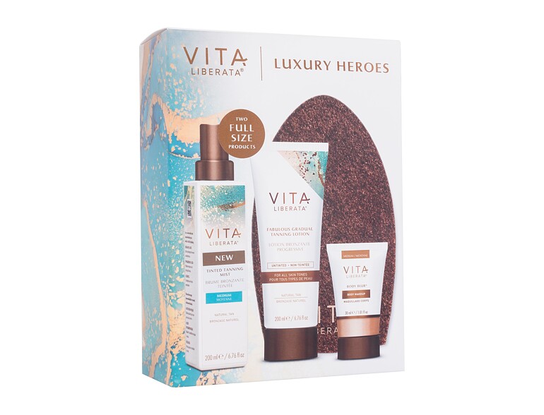 Selbstbräuner Vita Liberata Luxury Heroes 200 ml Beschädigte Schachtel Sets