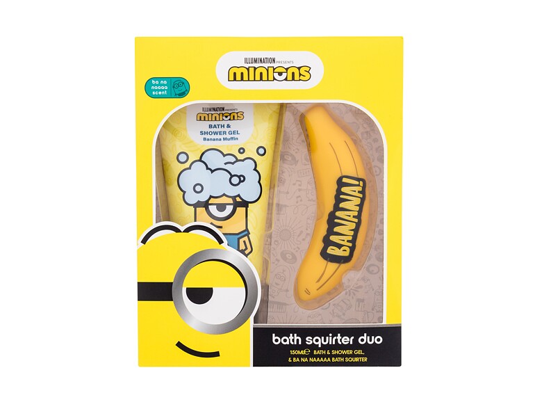 Duschgel Minions Bath Squirter Duo 150 ml Beschädigte Schachtel Sets