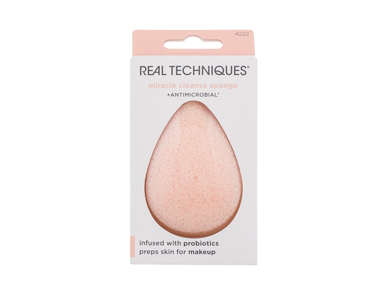 Brosse nettoyante visage Real Techniques Miracle Cleanse Sponge Purify + Exfoliate 1 St.