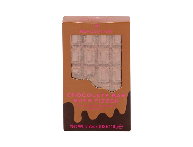 Badebombe I Heart Revolution Chocolate 110 g Chocolate Beschädigte Schachtel