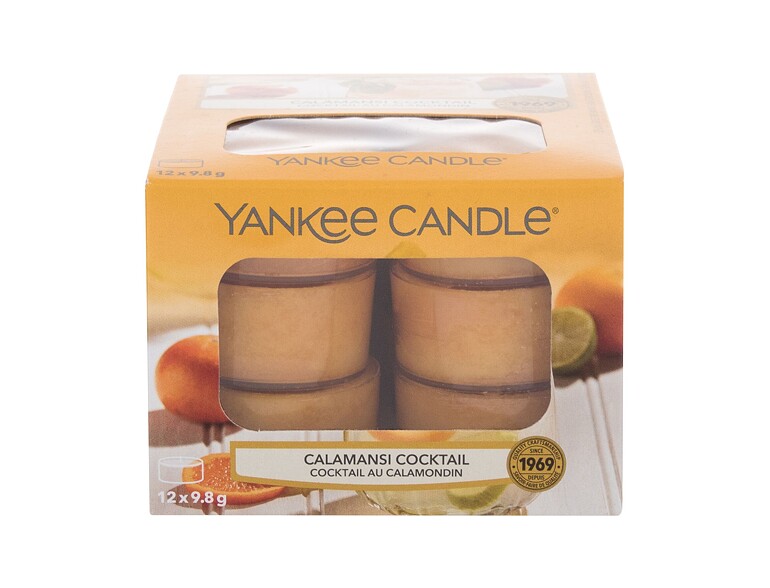 Bougie parfumée Yankee Candle Calamansi Cocktail 117,6 g boîte endommagée