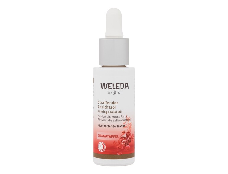 Olio per il viso Weleda Pomegranate Firming Facial Oil 30 ml