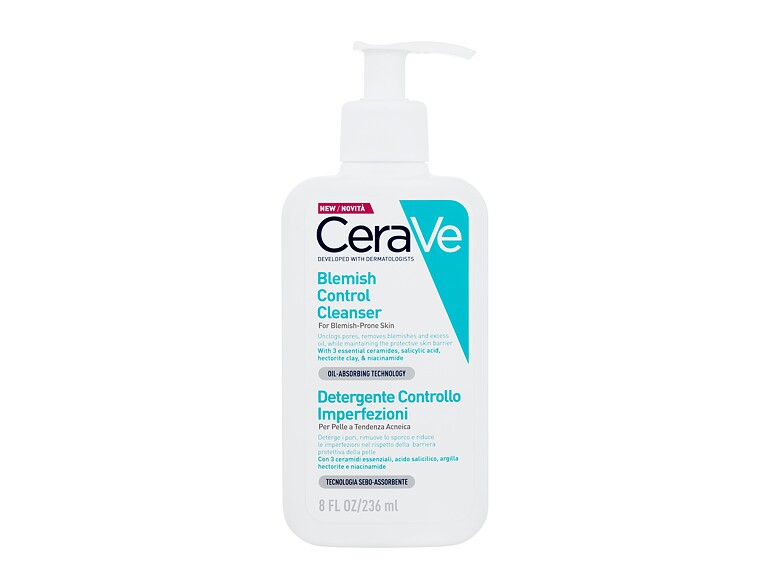 Gel detergente CeraVe Facial Cleansers Blemish Control Cleanser 236 ml