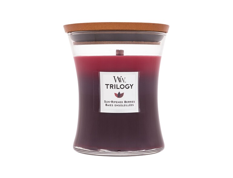 Duftkerze WoodWick Trilogy Sun Ripened Berries 275 g