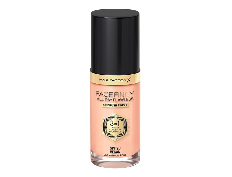 Fond de teint Max Factor Facefinity All Day Flawless SPF20 30 ml C50 Natural Rose