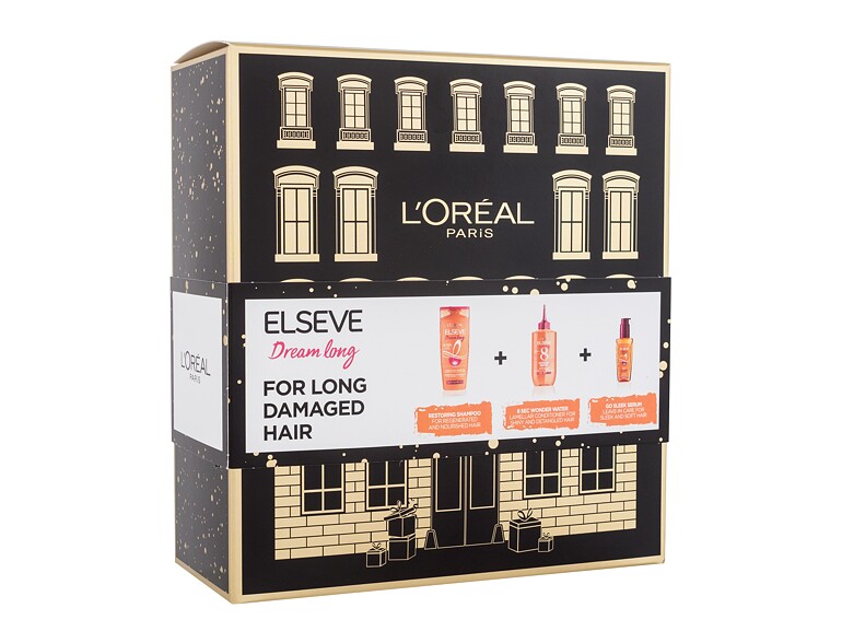 Shampoo L'Oréal Paris Elseve Dream Long 250 ml Beschädigte Schachtel Sets