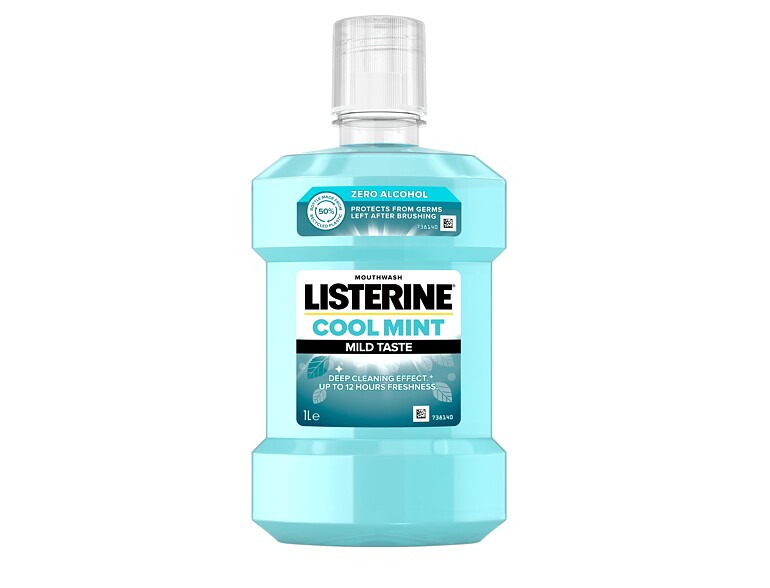 Bain de bouche Listerine Cool Mint Mild Taste Mouthwash 1000 ml
