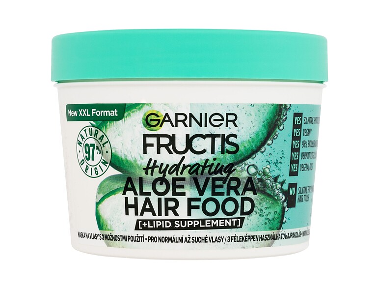 Haarmaske Garnier Fructis Hair Food Aloe Vera Hydrating Mask 400 ml