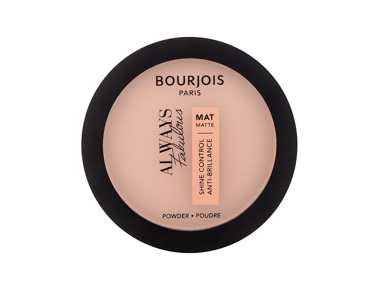Puder BOURJOIS Paris Always Fabulous Matte Powder 10 g 50 Porcelain Beschädigte Schachtel