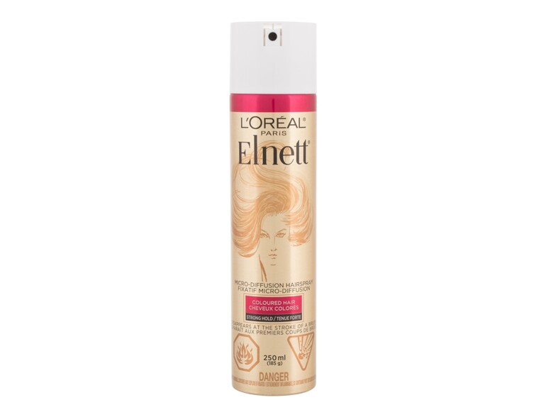 Lacca per capelli L'Oréal Paris Elnett Coloured Hair Micro-Diffusion 250 ml flacone danneggiato