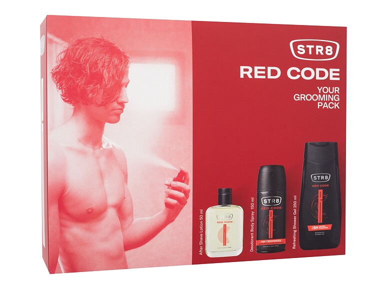 Rasierwasser STR8 Red Code 50 ml Beschädigte Schachtel Sets