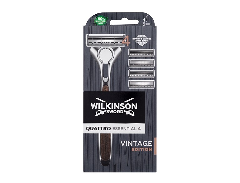 Rasoio Wilkinson Sword Quattro Essential 4 Vintage Edition 1 St.