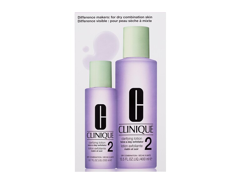 Lotion nettoyante Clinique Clarifying Lotion 2 400 ml Sets