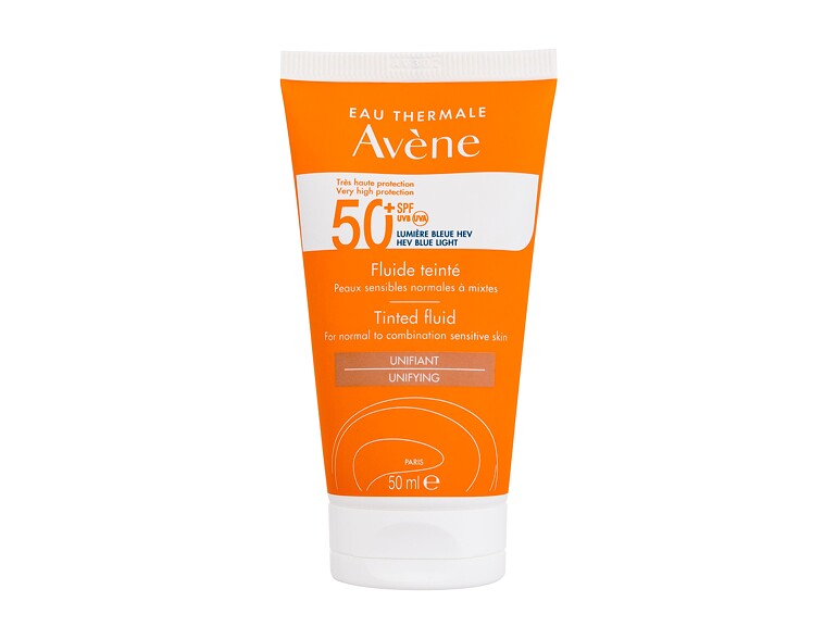 Sonnenschutz fürs Gesicht Avene Sun Tinted Fluid SPF50+ 50 ml