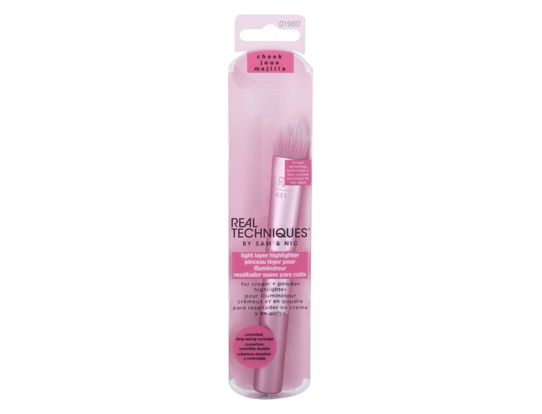 Pinsel Real Techniques Brushes Light Layer Highlighter 1 St. Beschädigte Schachtel