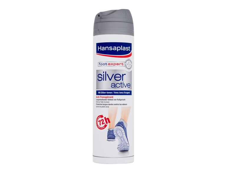 Spray per i piedi Hansaplast Silver Active Anti-Transpirant 150 ml