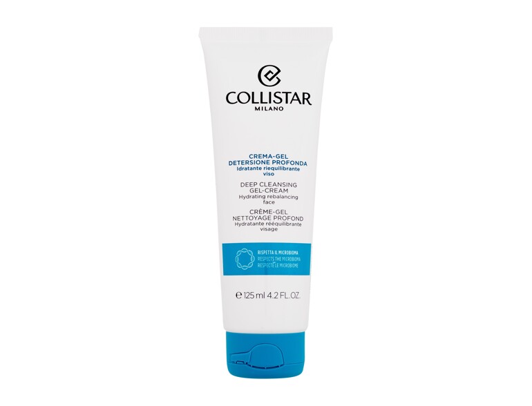 Crème nettoyante Collistar Deep Cleansing Gel-Cream 125 ml