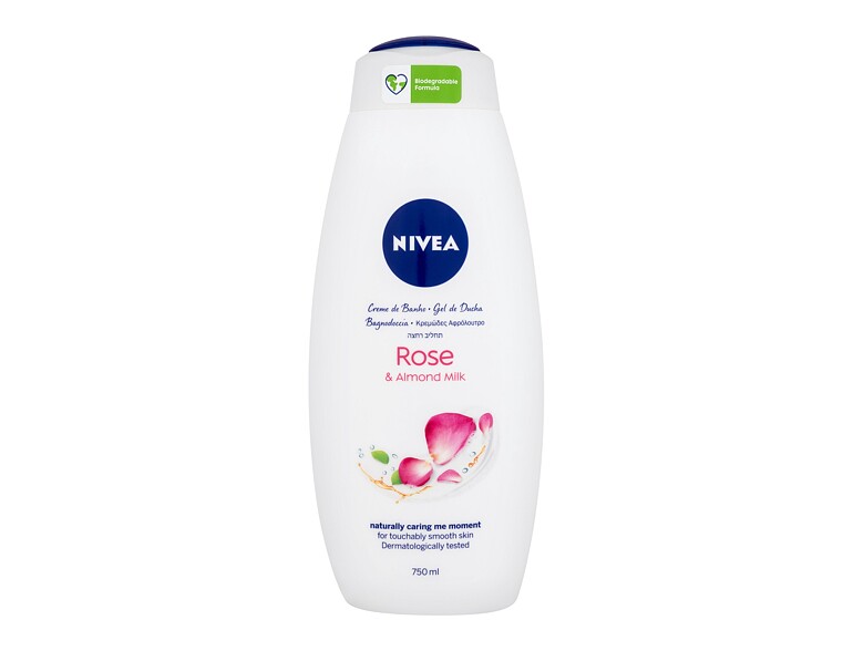 Duschcreme Nivea Care & Roses 750 ml Beschädigtes Flakon
