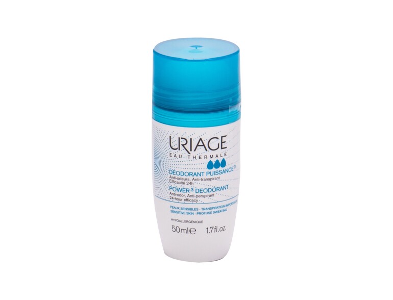 Deodorant Uriage Deodorant Power3 50 ml Beschädigtes Flakon