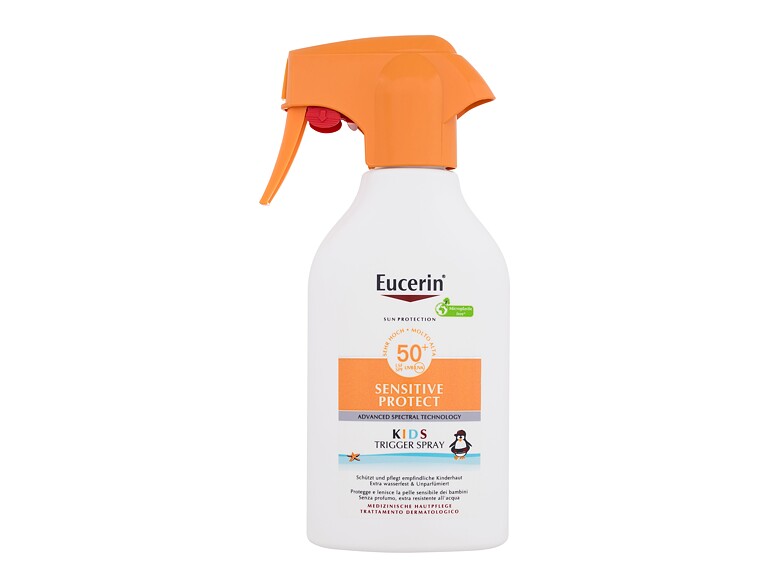 Sonnenschutz Eucerin Sun Kids Sensitive Protect Sun Spray SPF50+ 250 ml