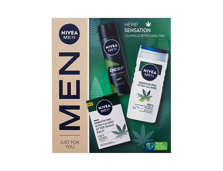 After Shave Balsam Nivea Men Hemp Sensation 100 ml Sets