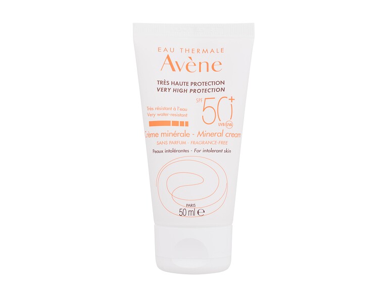 Sonnenschutz fürs Gesicht Avene Sun Mineral Cream SPF50+ 50 ml
