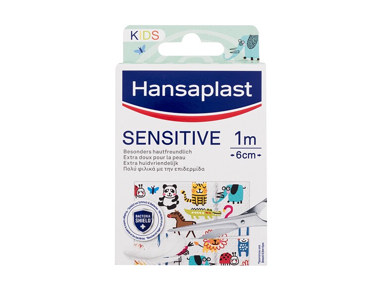 Pflaster Hansaplast Sensitive Kids Plaster 1 St. Beschädigte Schachtel