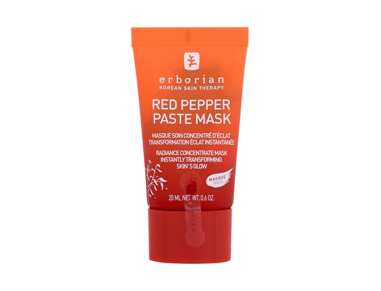 Masque visage Erborian Red Pepper Paste Mask Radiance Concentrate Mask 20 ml