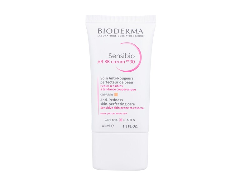 BB crème BIODERMA Sensibio AR BB Cream SPF30 40 ml Clair Light emballage endommagé