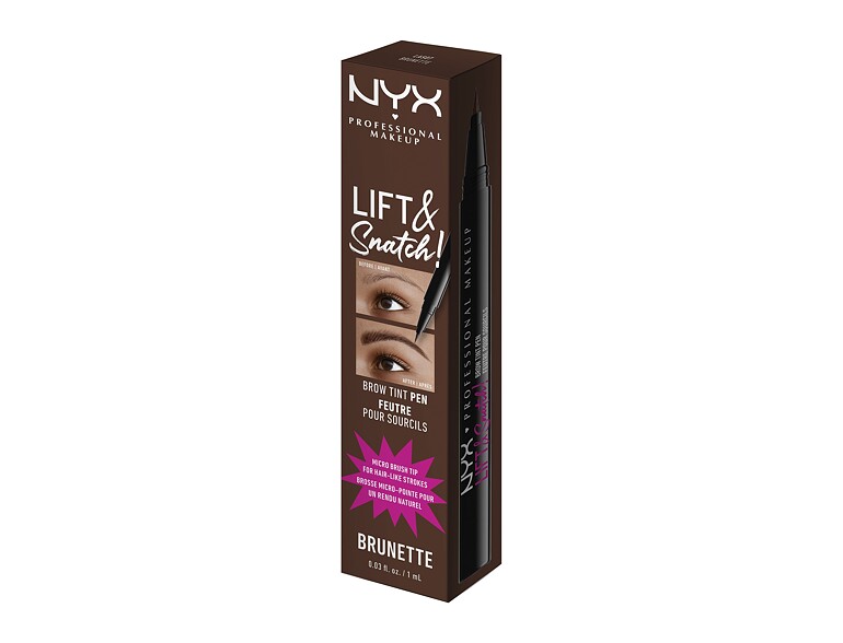 Crayon à sourcils NYX Professional Makeup Lift & Snatch! 1 ml 07 Brunette