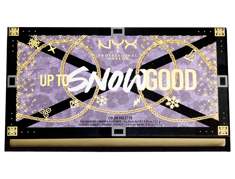 Lidschatten NYX Professional Makeup Mrs. Claus 10,2 g 02 Up To Snow Good