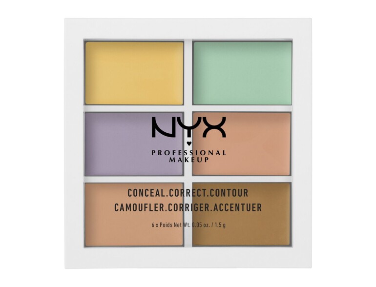 Palette contouring NYX Professional Makeup Color Correcting Concealer 9 g Multicolor