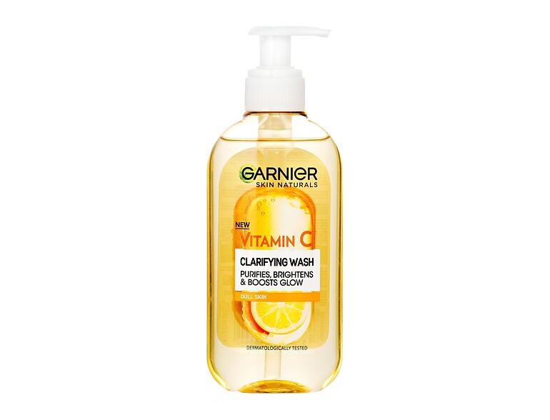 Gel nettoyant Garnier Skin Naturals Vitamin C Clarifying Wash 200 ml