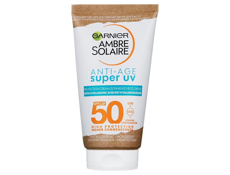 Sonnenschutz fürs Gesicht Garnier Ambre Solaire Super UV Anti-Age Protection Cream SPF50 50 ml