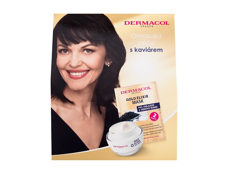 Tagescreme Dermacol Gold Elixir 50 ml Sets