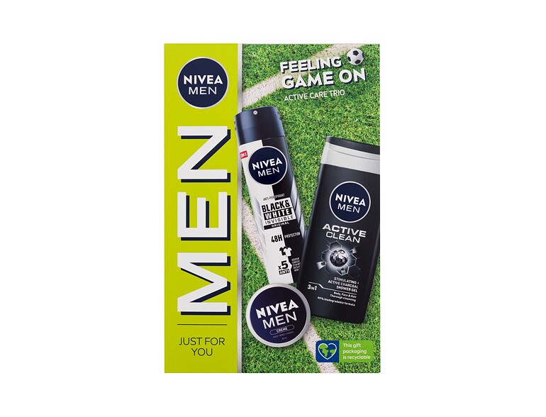 Duschgel Nivea Men Feeling Game On 250 ml Beschädigte Schachtel Sets