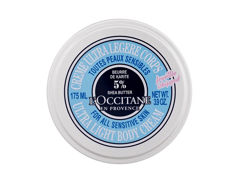 Körpercreme L'Occitane Shea Butter Ultra Light 175 ml