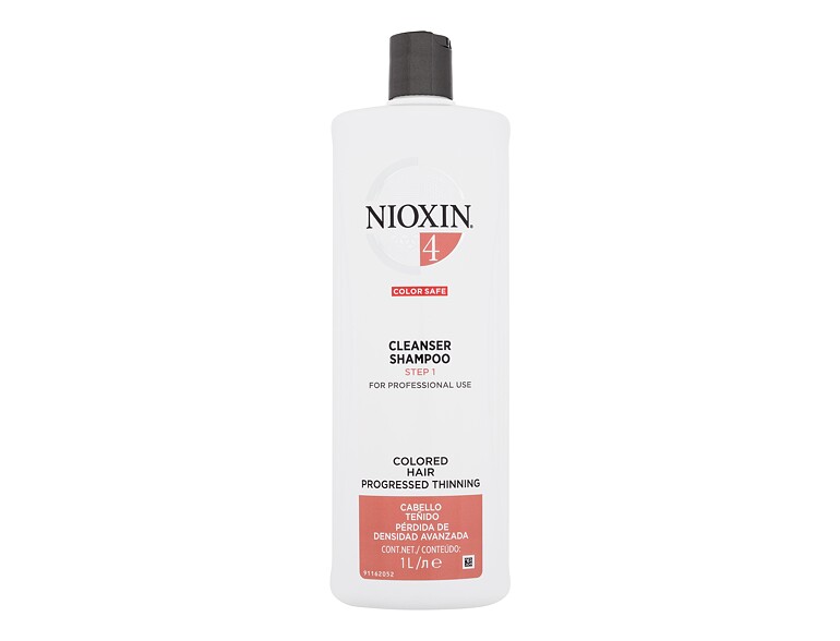 Shampooing Nioxin System 4 Color Safe Cleanser Shampoo 1000 ml