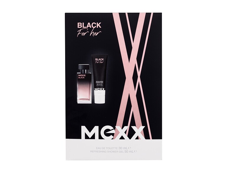 Eau de Toilette Mexx Black 30 ml Beschädigte Schachtel Sets