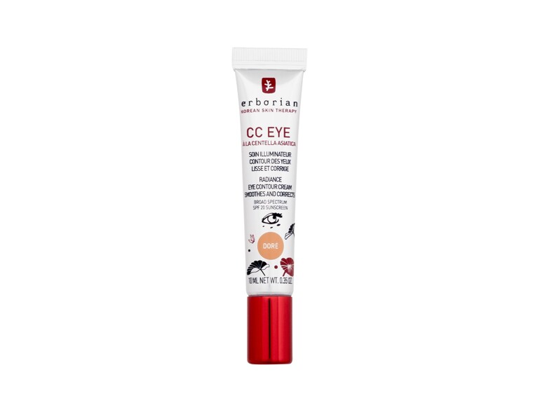 CC Creme Erborian CC Eye Radiance Eye Contour Cream 10 ml Doré