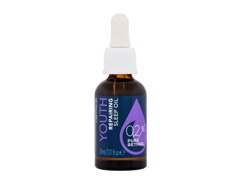 Gesichtsöl Catrice Youth Repairing Sleep Oil 30 ml Beschädigte Schachtel