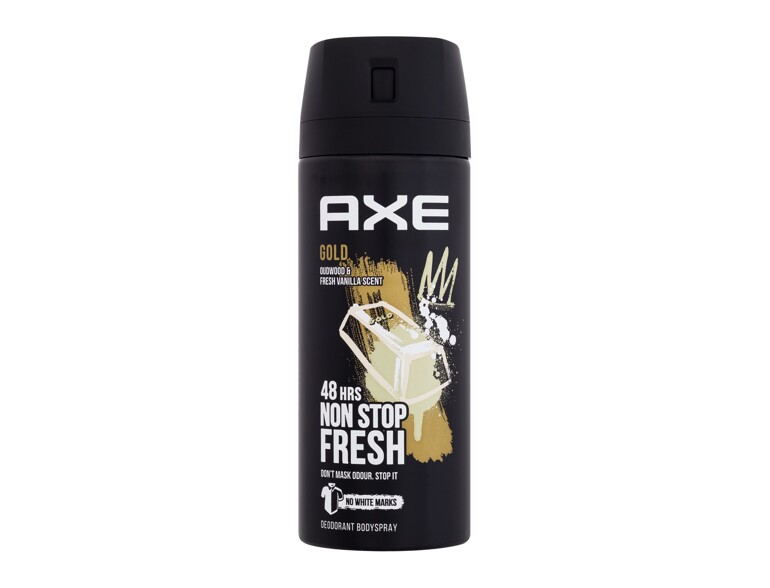 Deodorant Axe Gold Oud Wood & Fresh Vanilla 150 ml