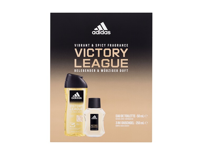 Eau de Toilette Adidas UEFA Champions League Victory Edition 50 ml Beschädigte Schachtel Sets